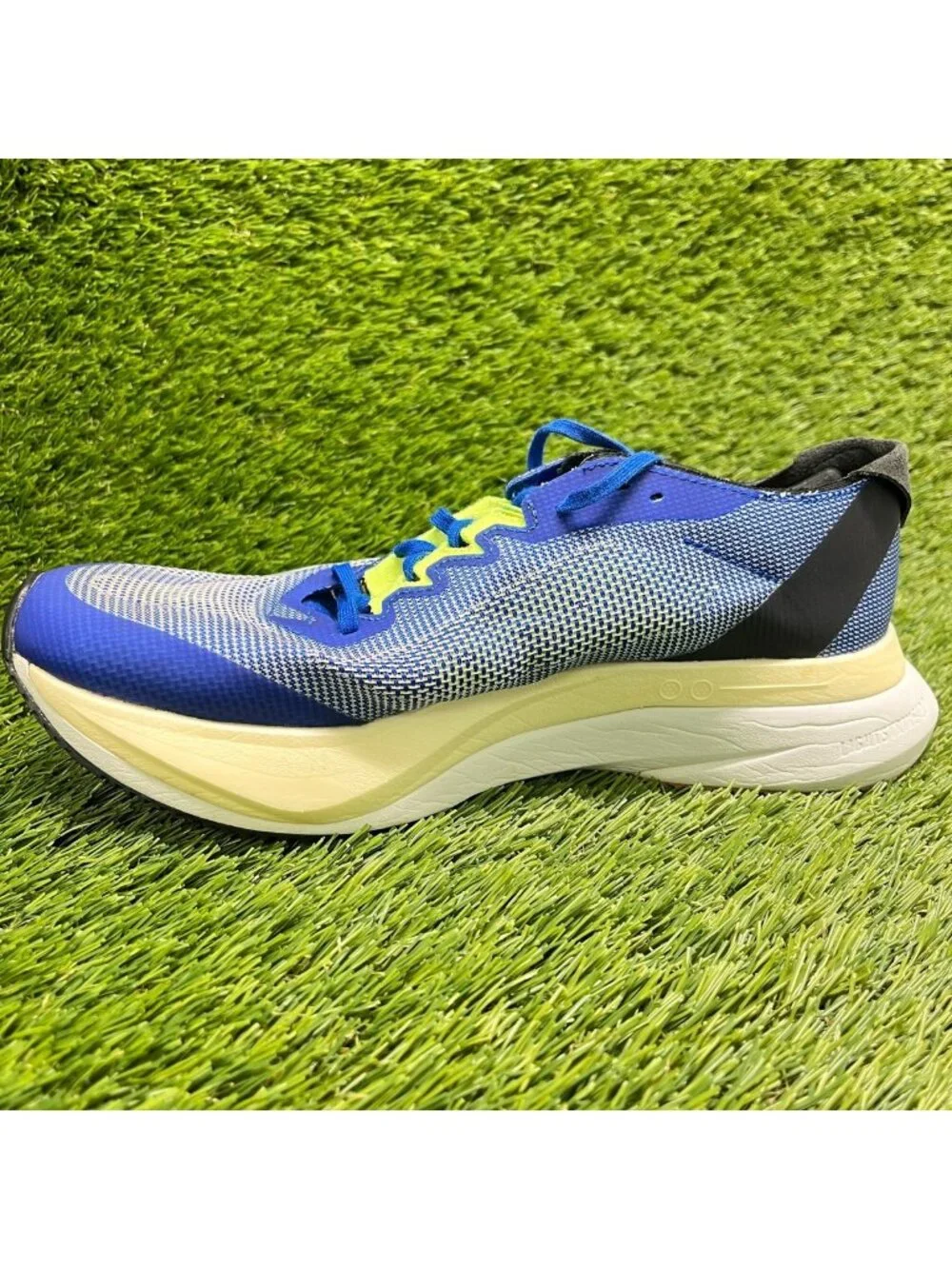 Adidas Adizero Boston 12 Womens Size 7.5 Blue Athletic Running Shoes Sneakers